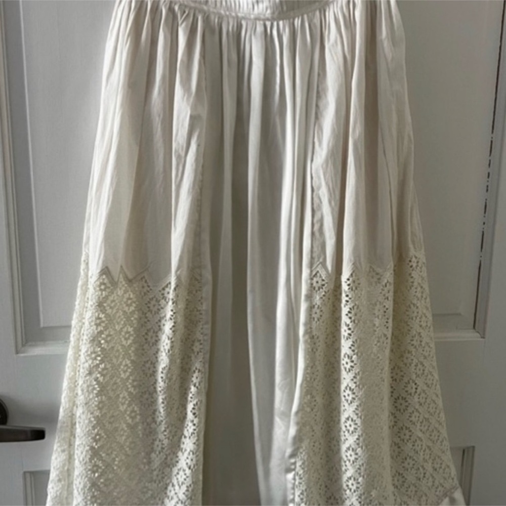 NWT Banana Republic Clover Mixed Media Skirt - Picture 4 of 9
